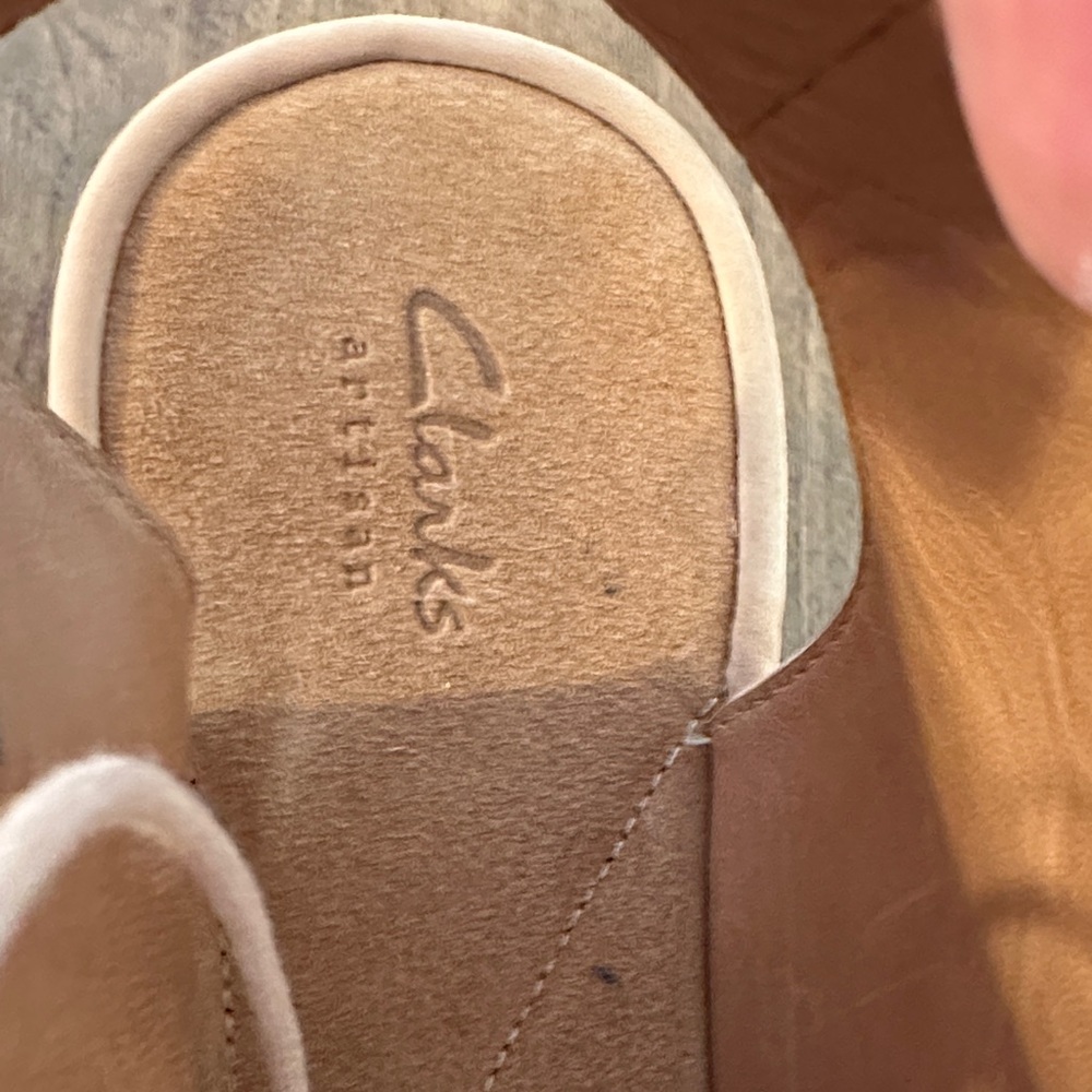 Clarks Blush Lace-Up Sandals - Picture 2 of 5